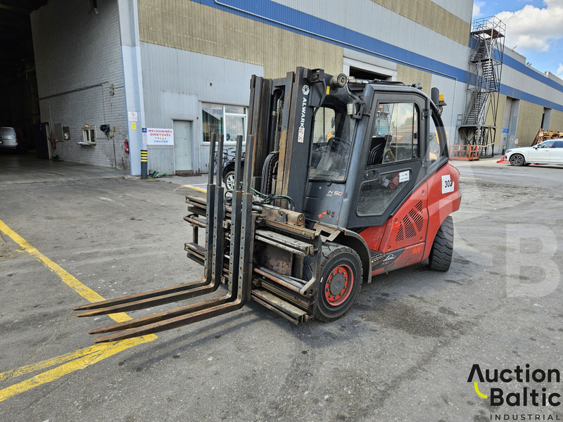 Linde H50D-02 - رافعة شوكية ديزل: صور 1 Linde H50D-02 - رافعة شوكية ديزل: صور 1