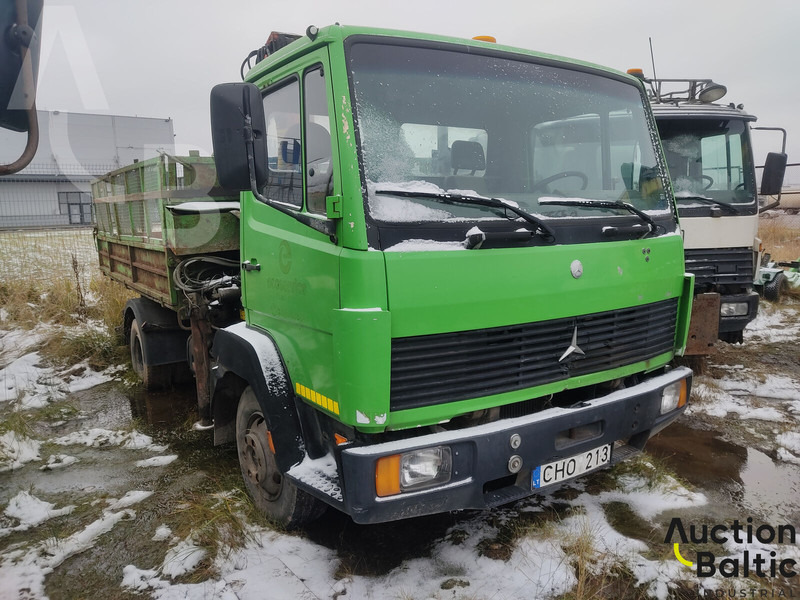 Mercedes-Benz 814 - قلابات, شاحنة كرين: صور 1 Mercedes-Benz 814 - قلابات, شاحنة كرين: صور 1