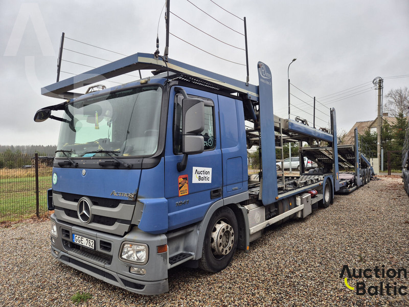 Mercedes-Benz Actros 1841 - شاحنة نقل سيارات شاحنة: صور 1 Mercedes-Benz Actros 1841 - شاحنة نقل سيارات شاحنة: صور 1