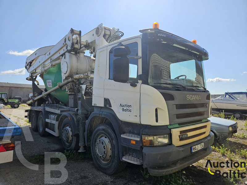 Scania P 420 - مضخة خرسانة ثابتة: صور 2 Scania P 420 - مضخة خرسانة ثابتة: صور 2