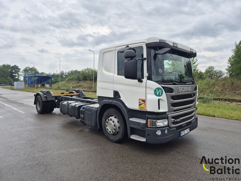 Scania P 450 - الشاسيه شاحنة: صور 1 Scania P 450 - الشاسيه شاحنة: صور 1
