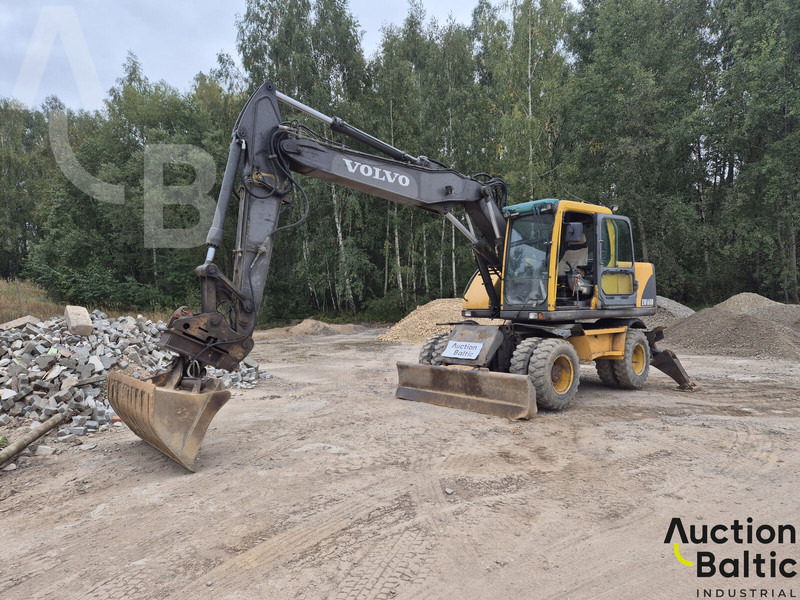Volvo EW 160 B - حفارة على عجلات: صور 1 Volvo EW 160 B - حفارة على عجلات: صور 1