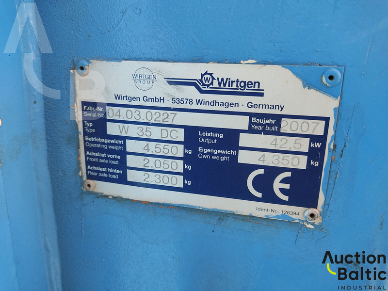 آلة أسفلت Wirtgen W35DC: صور 20