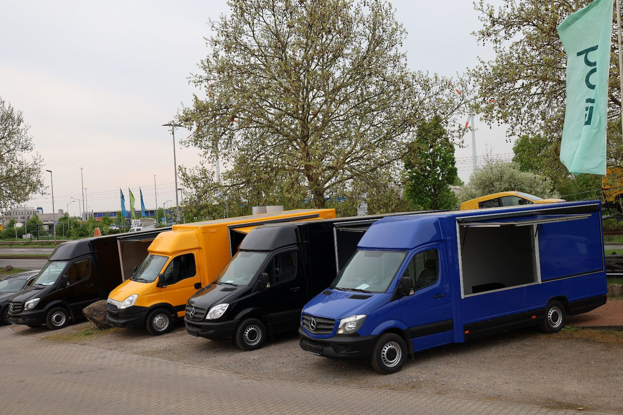 Mercedes-Benz Sprinter/Foodtruck/SXS906 PD35/Verkaufsklappe - الشاحنات الصغيرة صندوق مغلق: صور 1 Mercedes-Benz Sprinter/Foodtruck/SXS906 PD35/Verkaufsklappe - الشاحنات الصغيرة صندوق مغلق: صور 1