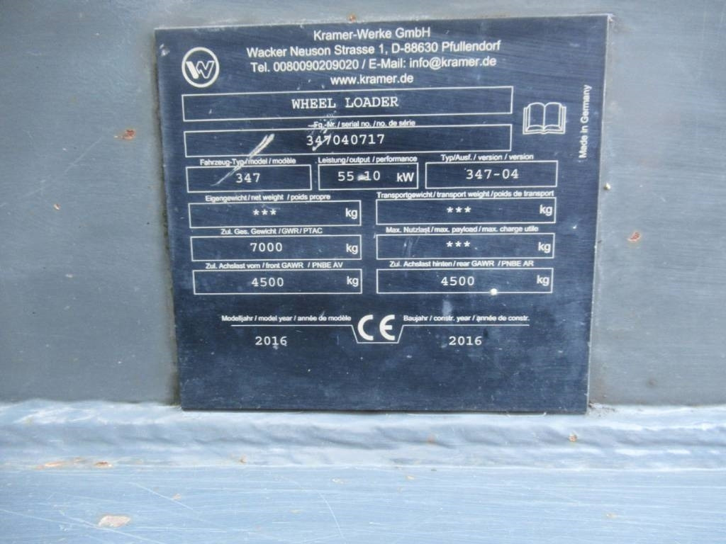 Kramer-allrad 1150 - اللودر بعجل: صور 4 Kramer-allrad 1150 - اللودر بعجل: صور 4