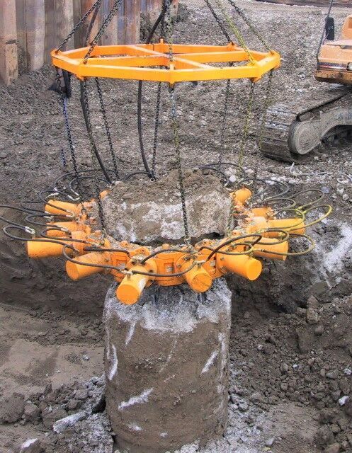 AME Hydraulic Concrete Pile Breaker - ملحقات - حفارة: صور 4 AME Hydraulic Concrete Pile Breaker - ملحقات - حفارة: صور 4
