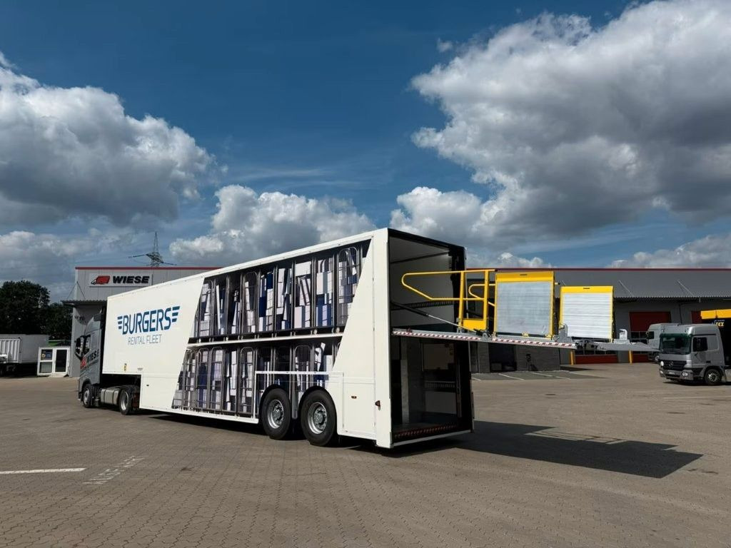 Burgers Doppelstock- ZL + 1 Jahr Garantie - عربة مسطحة منخفضة نصف مقطورة: صور 1 Burgers Doppelstock- ZL + 1 Jahr Garantie - عربة مسطحة منخفضة نصف مقطورة: صور 1