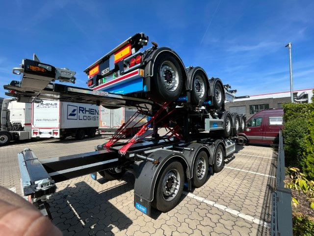 D-TEC Containerchassis Flexitrailer - شاحنات الحاويات / جسم علوي قابل للتغيير نصف مقطورة: صور 3 D-TEC Containerchassis Flexitrailer - شاحنات الحاويات / جسم علوي قابل للتغيير نصف مقطورة: صور 3