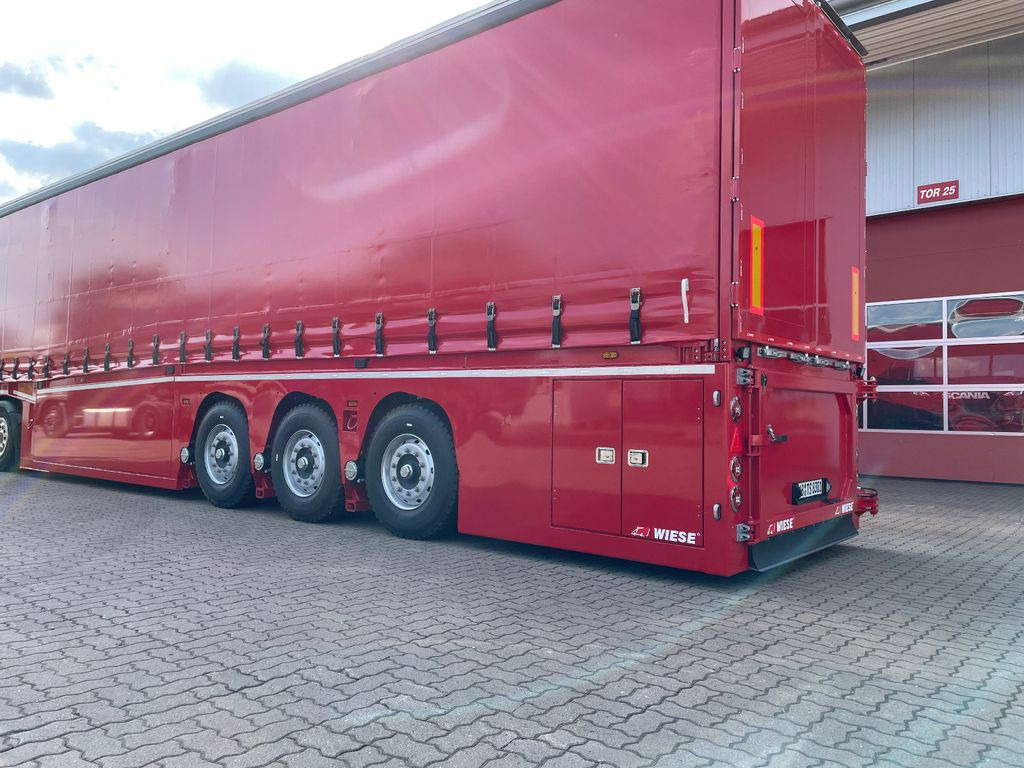 Innenlader Zwischenlader Gabelstaplertransporter - عربة مسطحة منخفضة نصف مقطورة: صور 2 Innenlader Zwischenlader Gabelstaplertransporter - عربة مسطحة منخفضة نصف مقطورة: صور 2