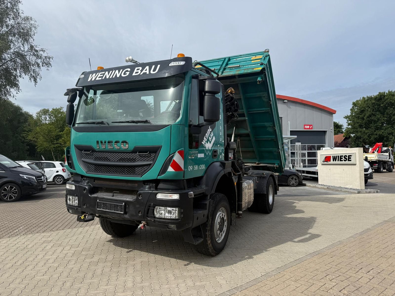 Iveco AD190 T/W Trakker 410 4x4 Allrad Kran KipperHIAB - قلابات, شاحنة كرين: صور 3 Iveco AD190 T/W Trakker 410 4x4 Allrad Kran KipperHIAB - قلابات, شاحنة كرين: صور 3