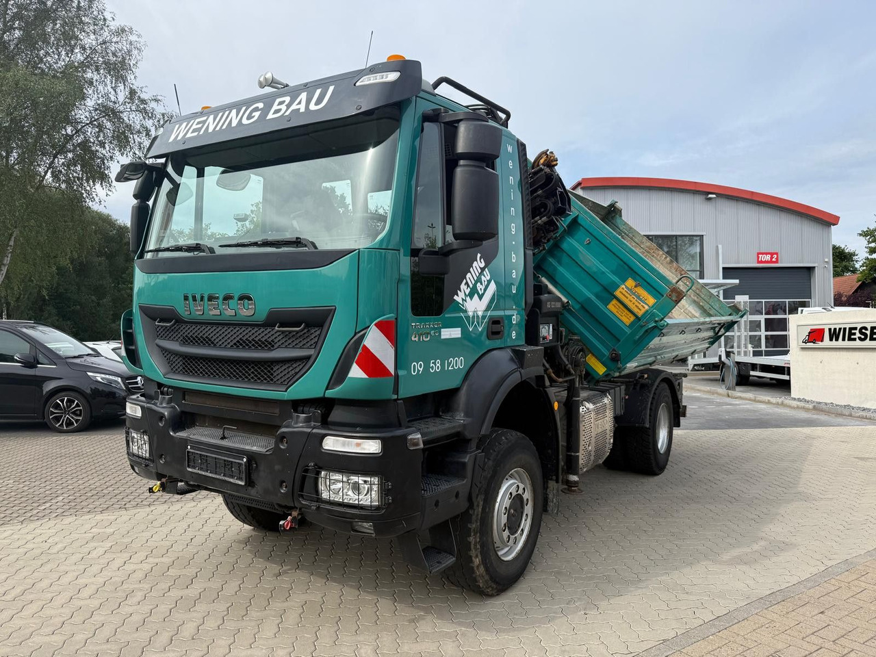 Iveco AD190 T/W Trakker 410 4x4 Allrad Kran KipperHIAB - قلابات, شاحنة كرين: صور 1 Iveco AD190 T/W Trakker 410 4x4 Allrad Kran KipperHIAB - قلابات, شاحنة كرين: صور 1