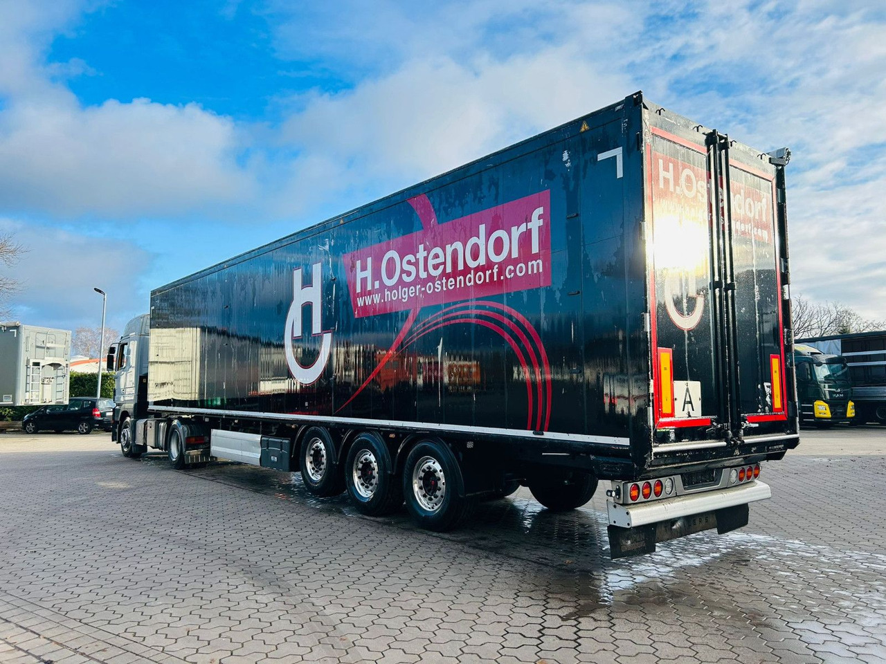 Knapen K100 Schubboden 92m³ Alu Felgen TÜV Plane Neu - أرضية المشي نصف مقطورة: صور 4 Knapen K100 Schubboden 92m³ Alu Felgen TÜV Plane Neu - أرضية المشي نصف مقطورة: صور 4