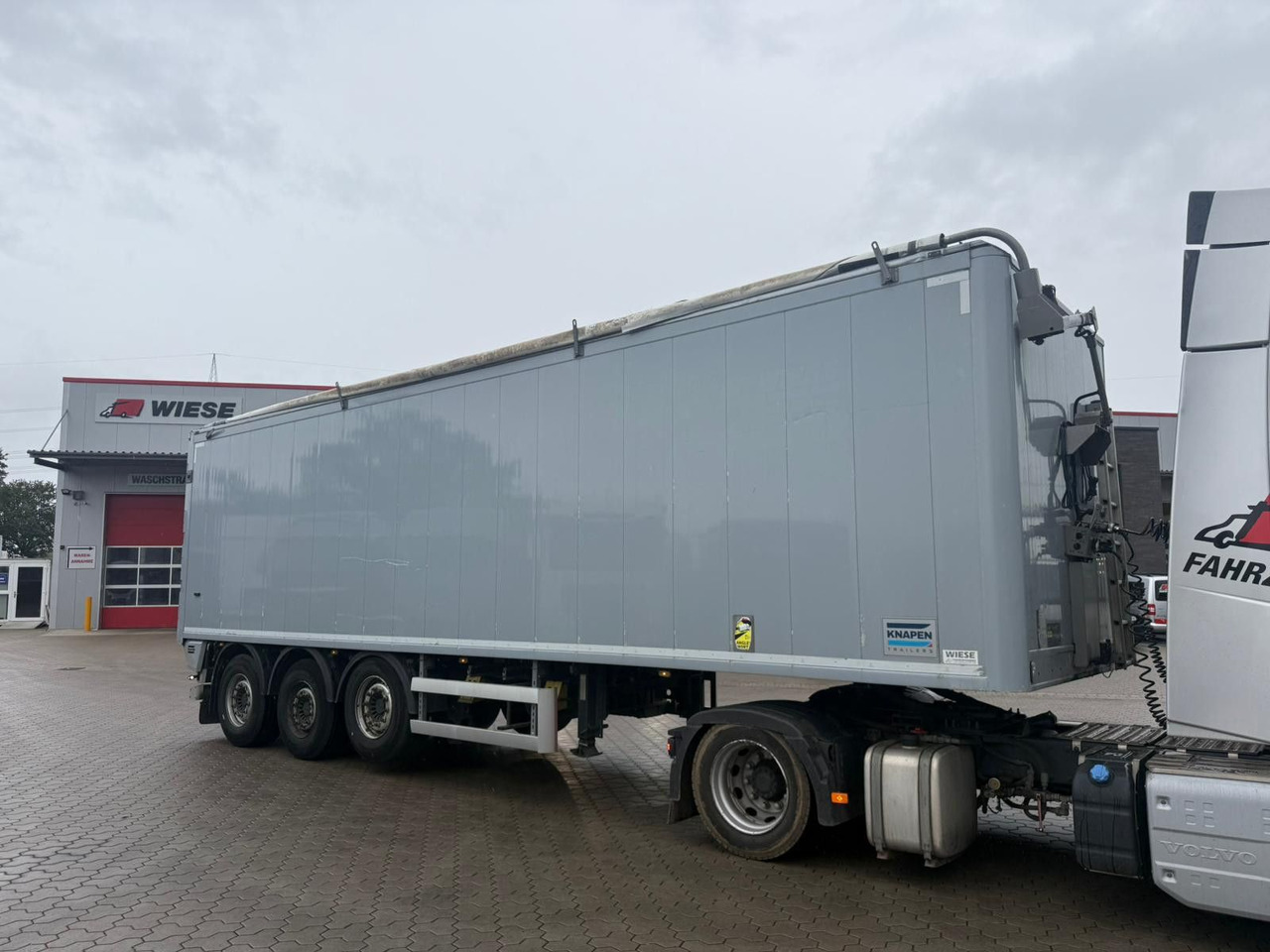 Knapen K200 Agrar 60 m³ 6mm Boden Powersheet - أرضية المشي نصف مقطورة: صور 1 Knapen K200 Agrar 60 m³ 6mm Boden Powersheet - أرضية المشي نصف مقطورة: صور 1