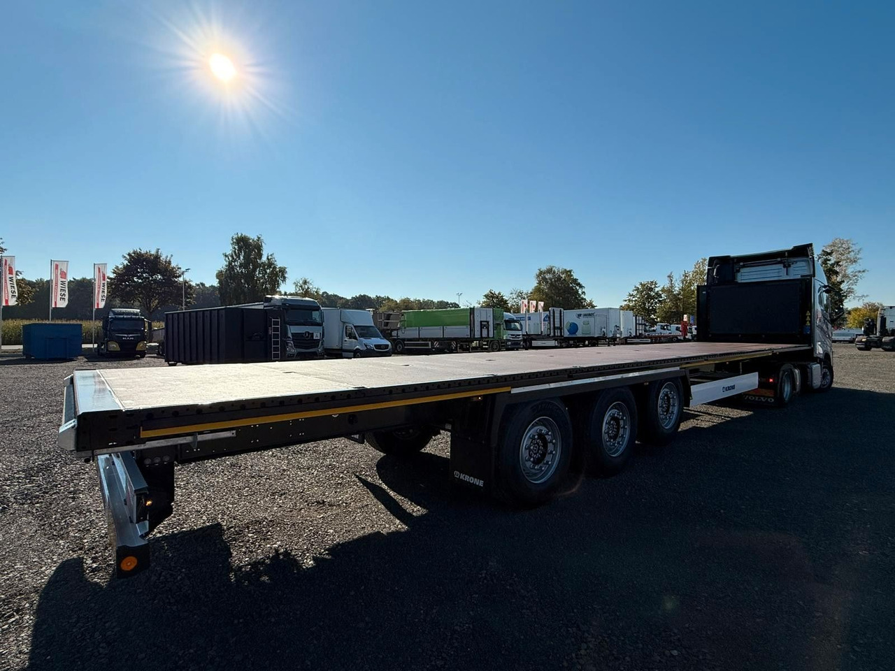 Krone SDP 27 Plattform-Auflieger - Sofort Verfügbar! - نصف مقطورة مسطحة: صور 4 Krone SDP 27 Plattform-Auflieger - Sofort Verfügbar! - نصف مقطورة مسطحة: صور 4