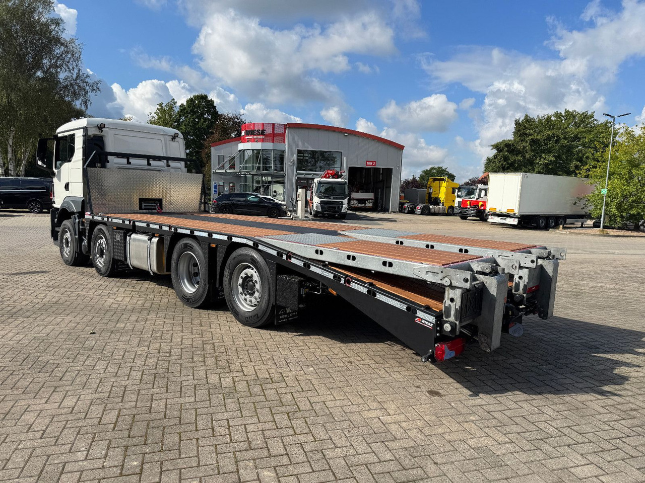 MAN 8x4 Maschinentransporter - سيارة السحب للتصليح: صور 5 MAN 8x4 Maschinentransporter - سيارة السحب للتصليح: صور 5