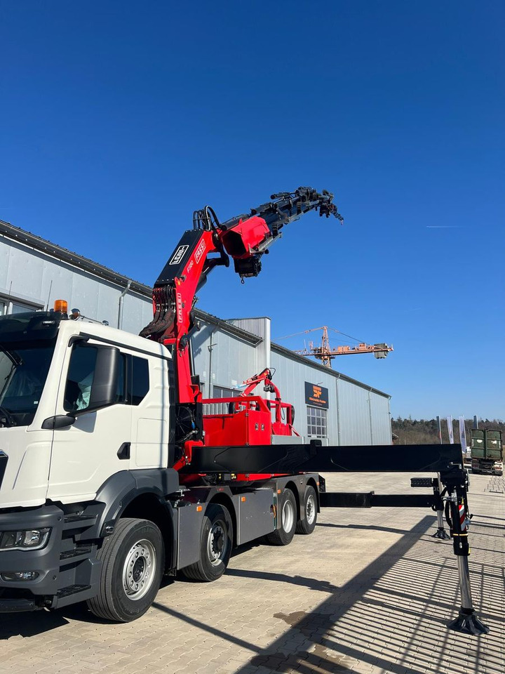 MAN 8x4 mit F1150RA.2.28 L616 Winde, 2.per. Korb - شاحنات مسطحة, شاحنة كرين: صور 5 MAN 8x4 mit F1150RA.2.28 L616 Winde, 2.per. Korb - شاحنات مسطحة, شاحنة كرين: صور 5