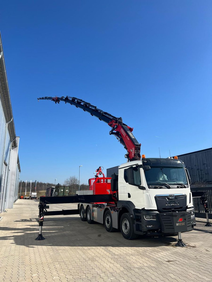 MAN 8x4 mit F1150RA.2.28 L616 Winde, 2.per. Korb إيجار MAN 8x4 mit F1150RA.2.28 L616 Winde, 2.per. Korb: صور 12