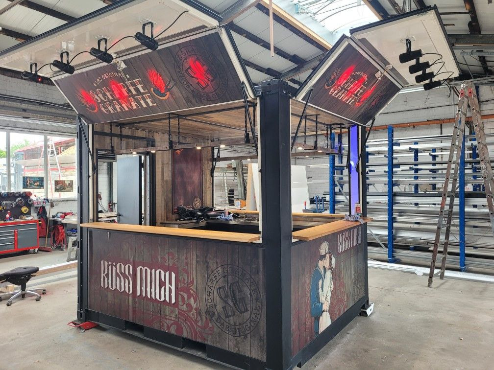 Premium Container Mobile Bar Event Food Truck Kn - مقطورة: صور 1 Premium Container Mobile Bar Event Food Truck Kn - مقطورة: صور 1