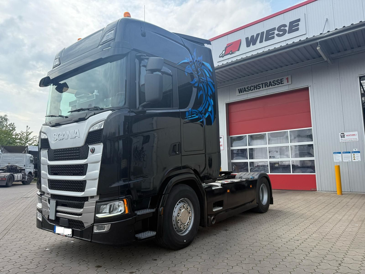 Scania S450 BL mit Schubboden Hydraulik TÜV Neu - شاحنة جرار: صور 2 Scania S450 BL mit Schubboden Hydraulik TÜV Neu - شاحنة جرار: صور 2