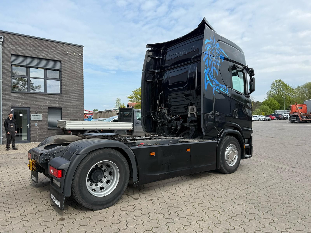 Scania S450 BL mit Schubboden Hydraulik TÜV Neu - شاحنة جرار: صور 3 Scania S450 BL mit Schubboden Hydraulik TÜV Neu - شاحنة جرار: صور 3
