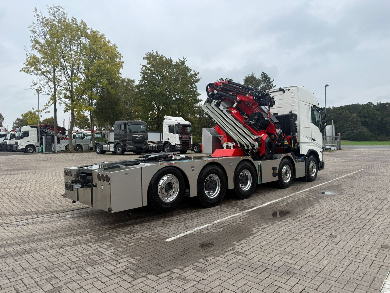 Volvo FH 540 10x4 mit Fassi F1150 Kran - شاحنة جرار: صور 3 Volvo FH 540 10x4 mit Fassi F1150 Kran - شاحنة جرار: صور 3