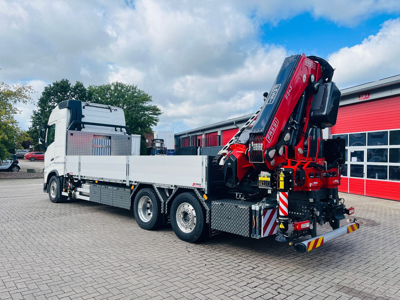 شاحنة, شاحنة كرين Volvo FH 540 6x2 Container Fassi F545 Heck: صور 9