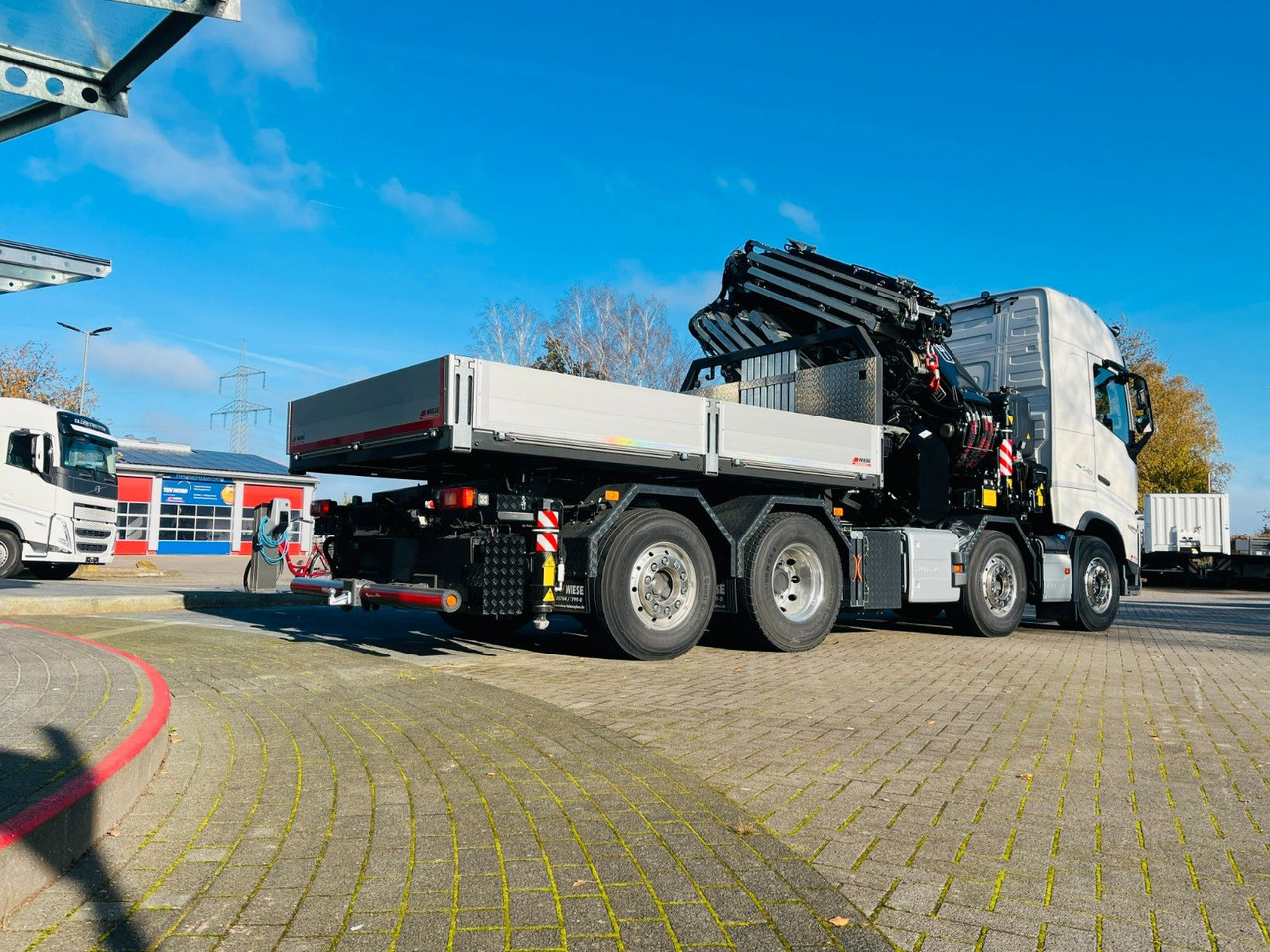 Volvo FH 540 SZM mit F1450 HXP Fly Jib + Winde - شاحنات مسطحة, شاحنة كرين: صور 2 Volvo FH 540 SZM mit F1450 HXP Fly Jib + Winde - شاحنات مسطحة, شاحنة كرين: صور 2