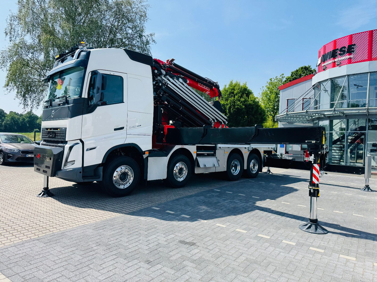 Volvo FH 540 mit Fassi F2150RAL Fly Jib + Winde - شاحنات مسطحة, شاحنة كرين: صور 4 Volvo FH 540 mit Fassi F2150RAL Fly Jib + Winde - شاحنات مسطحة, شاحنة كرين: صور 4