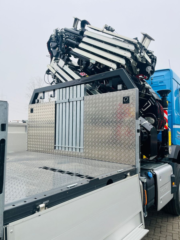 شاحنات مسطحة, شاحنة كرين Volvo FMX 500 inkl. F345RB.2.24 & L324 +V20 & Korb: صور 8