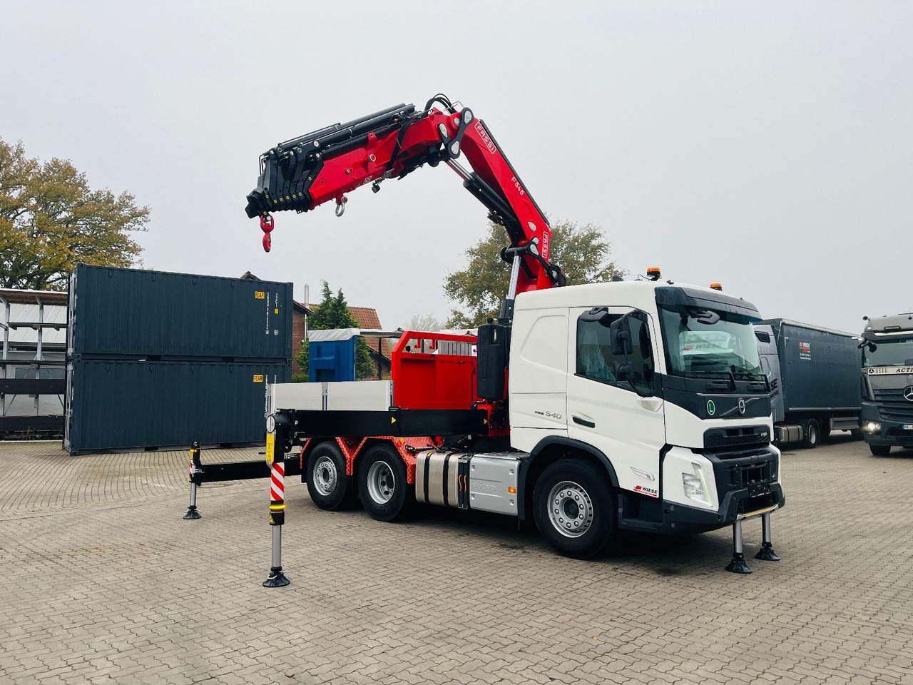 Volvo FMX 540 6x2 mit F545RA.2.28 - شاحنات مسطحة, شاحنة كرين: صور 1 Volvo FMX 540 6x2 mit F545RA.2.28 - شاحنات مسطحة, شاحنة كرين: صور 1