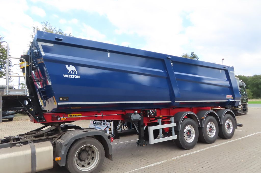 Wielton Strong Master 3-Achs Kippsattelauflieger 33 m³ - قلابة نصف مقطورة: صور 1 Wielton Strong Master 3-Achs Kippsattelauflieger 33 m³ - قلابة نصف مقطورة: صور 1