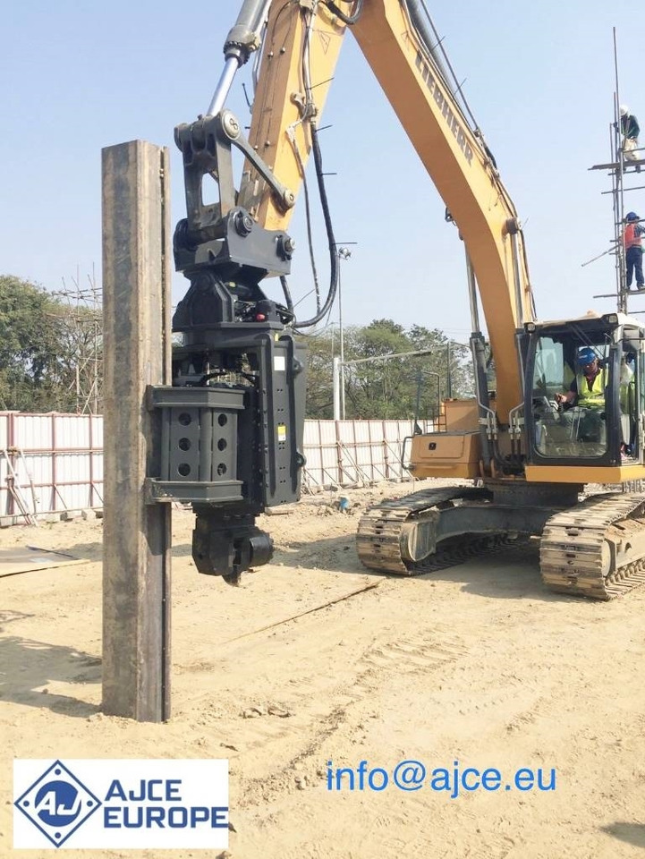 AJCE AVH30ST Vibro Hammer Sheet Pile Driver - سائق كومة, ملحقات: صور 1 AJCE AVH30ST Vibro Hammer Sheet Pile Driver - سائق كومة, ملحقات: صور 1