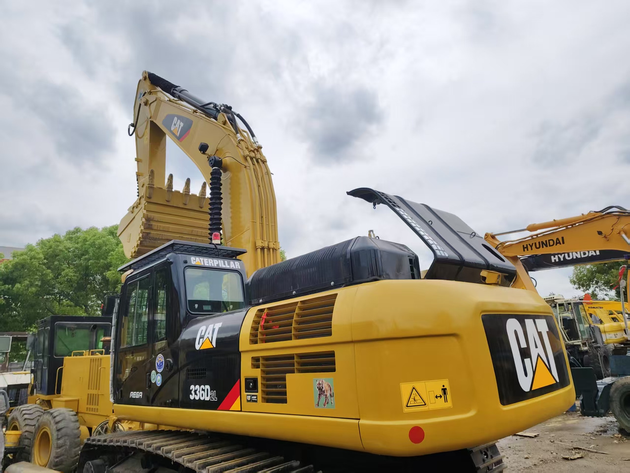CATERPILLAR 336D - حفارات زحافة: صور 1 CATERPILLAR 336D - حفارات زحافة: صور 1