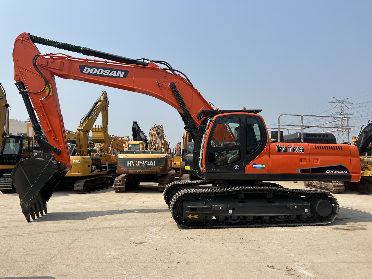 DOOSAN DX340LCA - حفارات زحافة: صور 1 DOOSAN DX340LCA - حفارات زحافة: صور 1