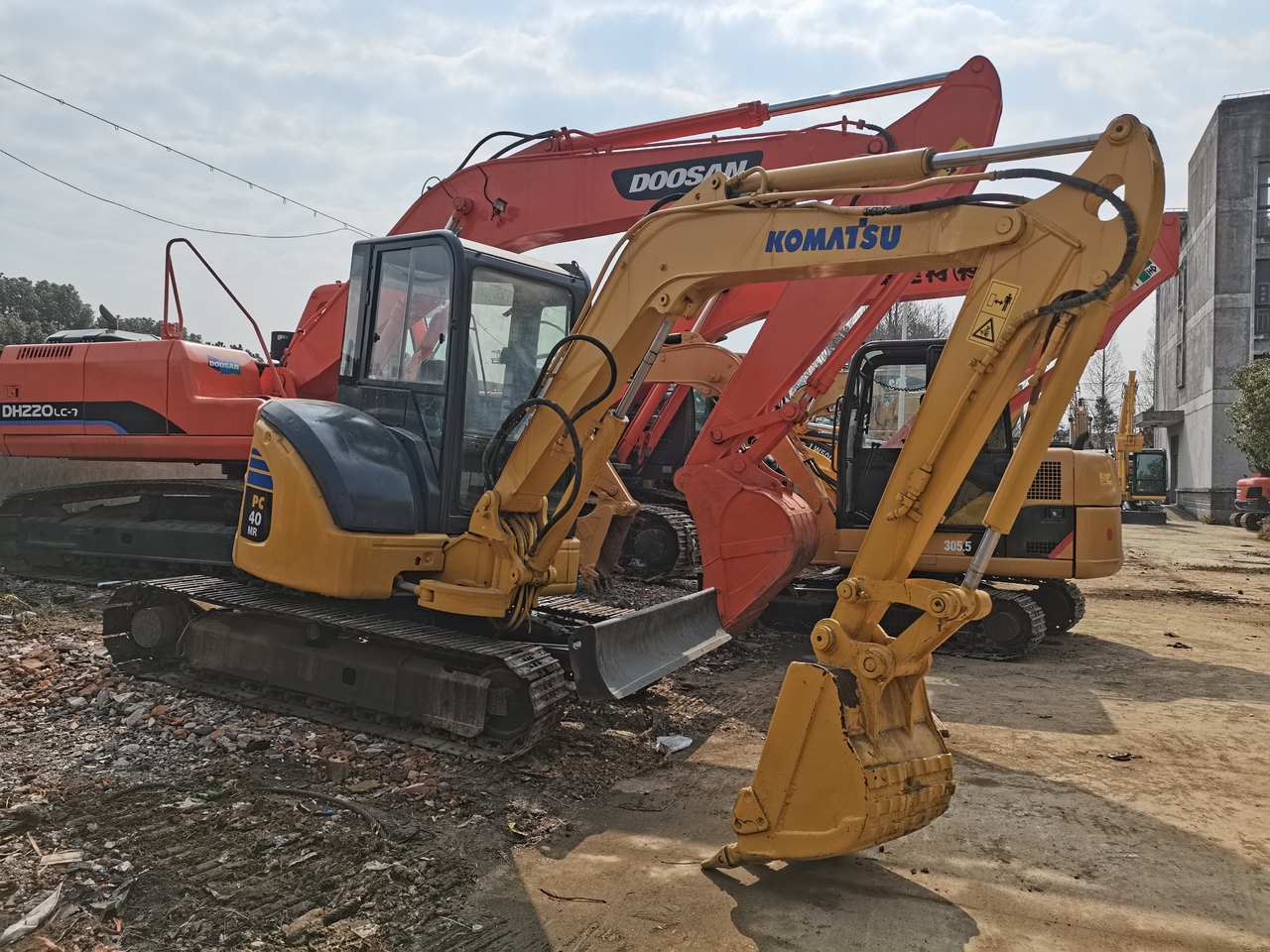 KOMATSU PC40MR - حفارة مصغرة: صور 2 KOMATSU PC40MR - حفارة مصغرة: صور 2