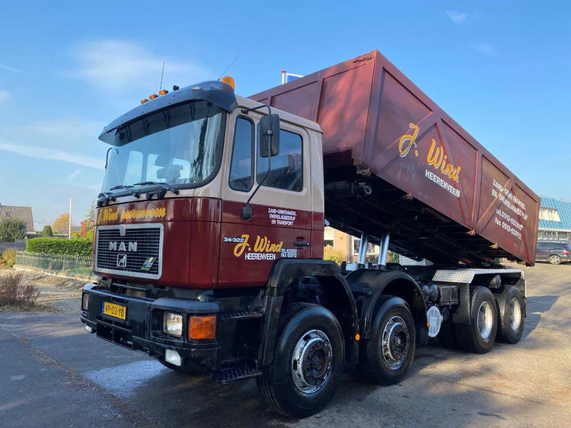 MAN 35 35.322 HOLLAND TRUCK FULL STEEL SPRING MANUAL ZF GEARBOX no 372 - قلابات: صور 1 MAN 35 35.322 HOLLAND TRUCK FULL STEEL SPRING MANUAL ZF GEARBOX no 372 - قلابات: صور 1
