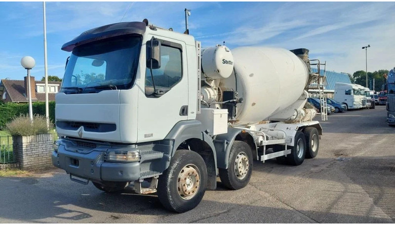 Renault Kerax 370 8x4 Mixer Steel - شاحنة خلاطة خرسانة: صور 1 Renault Kerax 370 8x4 Mixer Steel - شاحنة خلاطة خرسانة: صور 1