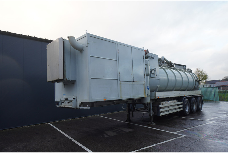 Burg 3 AXLE VACUUM TANK TRAILER SUCK AND PRESS - نصف مقطورة صهريج: صور 2 Burg 3 AXLE VACUUM TANK TRAILER SUCK AND PRESS - نصف مقطورة صهريج: صور 2