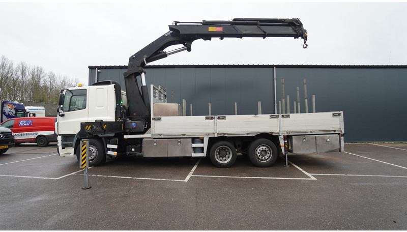 DAF CF 85.360 6x2 OPEN BOX WITH HMF 5300 CRANE - شاحنة كرين: صور 1 DAF CF 85.360 6x2 OPEN BOX WITH HMF 5300 CRANE - شاحنة كرين: صور 1