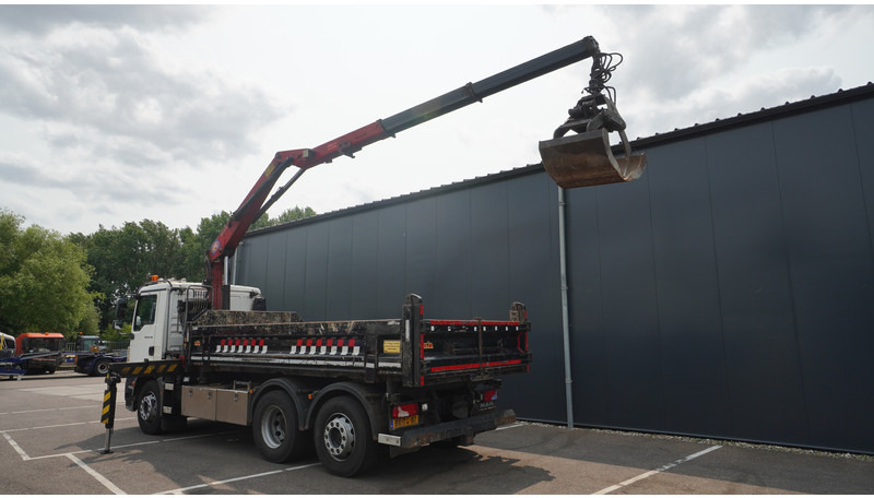 MAN TGM 26.290 TIPPER WITH HMF 1643 Z2 CRANE - شاحنة كرين: صور 3 MAN TGM 26.290 TIPPER WITH HMF 1643 Z2 CRANE - شاحنة كرين: صور 3