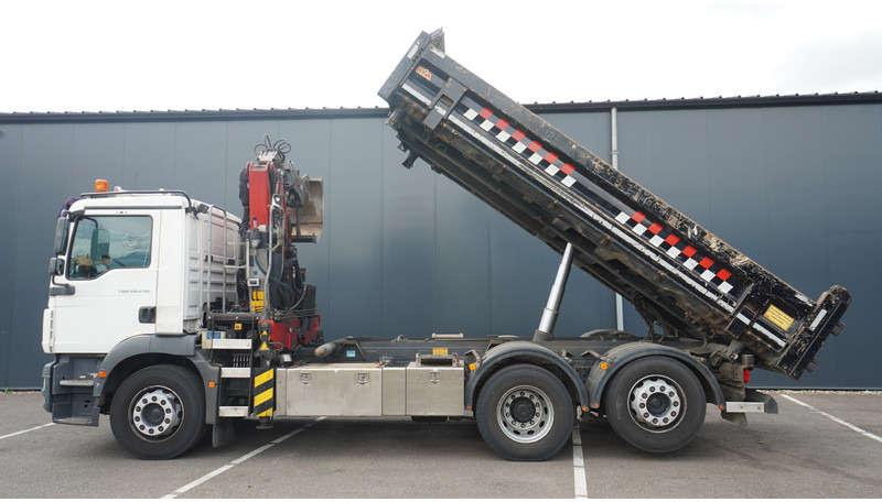 MAN TGM 26.290 TIPPER WITH HMF 1643 Z2 CRANE - شاحنة كرين: صور 4 MAN TGM 26.290 TIPPER WITH HMF 1643 Z2 CRANE - شاحنة كرين: صور 4