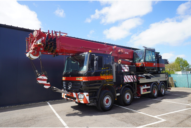 Mercedes-Benz ACTROS 4141 / FAUN HK60 MOBILE CRANE WITH JIB - شاحنة كرين: صور 3 Mercedes-Benz ACTROS 4141 / FAUN HK60 MOBILE CRANE WITH JIB - شاحنة كرين: صور 3