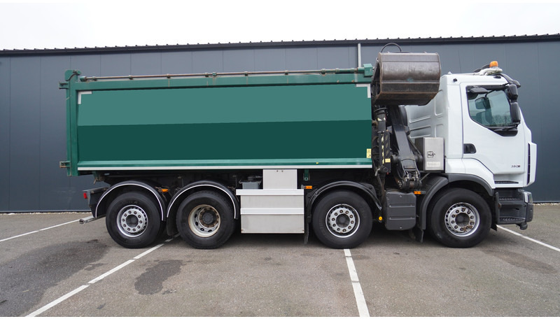Renault PREMIUM 380 DXI 8X2/6 2 SIDE TIPPER WITH PLFINGER Q 170 Z CRANE.278.200KM - شاحنة كرين: صور 5 Renault PREMIUM 380 DXI 8X2/6 2 SIDE TIPPER WITH PLFINGER Q 170 Z CRANE.278.200KM - شاحنة كرين: صور 5