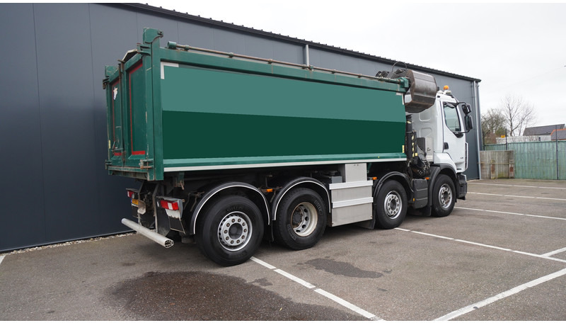 Renault PREMIUM 380 DXI 8X2/6 2 SIDE TIPPER WITH PLFINGER Q 170 Z CRANE.278.200KM إيجار Renault PREMIUM 380 DXI 8X2/6 2 SIDE TIPPER WITH PLFINGER Q 170 Z CRANE.278.200KM: صور 6