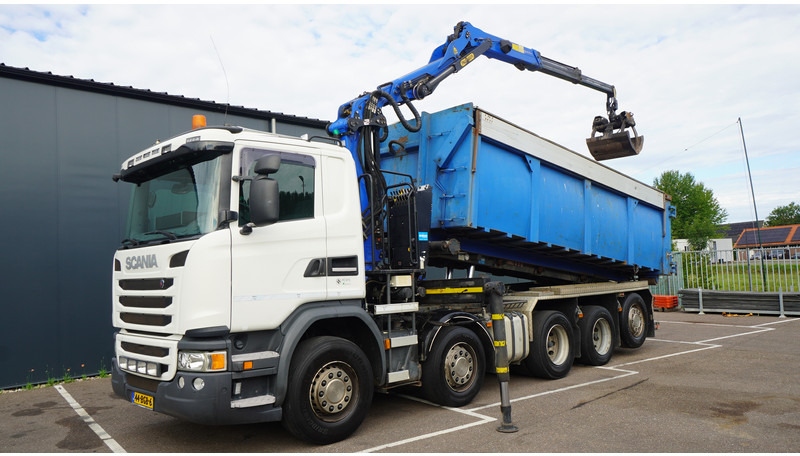 Scania G 490 10X4 CABLE SYSTEM TRUCK WITH PALFINGER Q180Z95TR CRANE - شاحنة كرين: صور 2 Scania G 490 10X4 CABLE SYSTEM TRUCK WITH PALFINGER Q180Z95TR CRANE - شاحنة كرين: صور 2