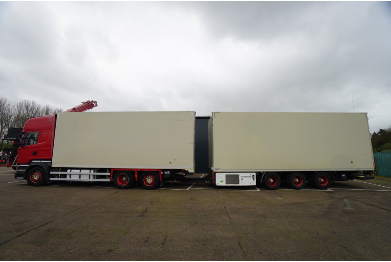 Scania R 580 V8 6X2 FRIGO RETARDER IN COMBI WITH BURG TRAILER - مبردة شاحنة: صور 1 Scania R 580 V8 6X2 FRIGO RETARDER IN COMBI WITH BURG TRAILER - مبردة شاحنة: صور 1
