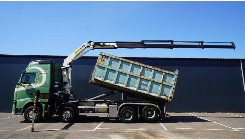 Volvo FH 540 8X2 HOOKARM SYSTEM WITH PALFINGER PK 20002 CRANE - شاحنة كرين: صور 1 Volvo FH 540 8X2 HOOKARM SYSTEM WITH PALFINGER PK 20002 CRANE - شاحنة كرين: صور 1