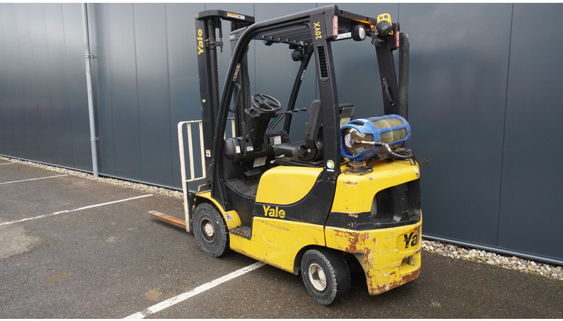 آلات البناء Yale GLP20SVX V2425 LPG FORKLIFT DUPLEX: صور 8