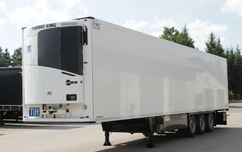 مبردة نصف مقطورة Schmitz Cargobull FP 60 Thermo King SLXi 300 / DOPPELSTOCK / Oś Podnoszona /JAK NOWA / ŚCIANA 7 CM /: صور 1