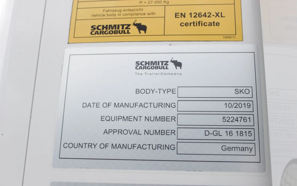 Schmitz Cargobull Thermo King SLXi 300 / JAK NOWA / FP 60 ŚCIANA 7 CM / - مبردة نصف مقطورة: صور 5 Schmitz Cargobull Thermo King SLXi 300 / JAK NOWA / FP 60 ŚCIANA 7 CM / - مبردة نصف مقطورة: صور 5